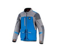 Alpinestars Maxdura Drystar XF waterproof Motorcycle Textile Jacket, blue/grey, size 4XL