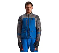 Alpinestars Maxdura Drystar XF waterproof Motorcycle Textile Jacket, blue/grey, size M