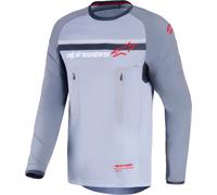 Alpinestars Maxdura Dual Motocross Jersey, grey, size S
