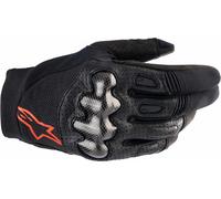Alpinestars Megawatt Motocross Gloves, black-red, size S for Men