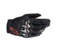 Alpinestars Megawatt Motocross Gloves, black-red, size XL