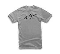 Alpinestars Men Ageless Classic TEE T-Shirt - Ageless Classic tee Grey Heather/Black, XL