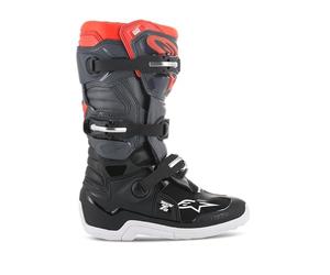 Alpinestars Men's 2015017-1133-6 Youth Tech 7S Boots Grey/Red Sz 06, Multi, One Size UK