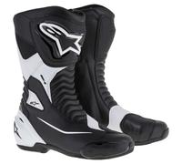 Alpinestars Men's 2223517-12-39 Motorcycle Boots, Black White, 6 UK