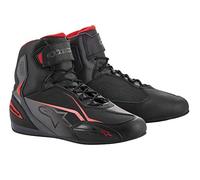 Alpinestars Men's 2510219-131-12 Motorcycle Clothing, Black Red, 12 UK