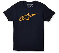 Alpinestars Men's Ageless Classic Tee, Navy/Orange, XXL