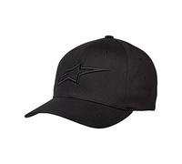 Alpinestars Men's Ageless Curve Hat Baseball Cap with Original Flexfit Inner Band Black/Black