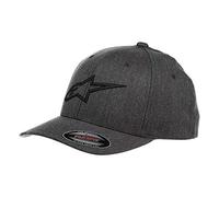Alpinestars Men's Ageless Curve Hat Baseball Cap with Original Flexfit Inner Band Charcoal/Heather