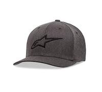 Alpinestars Men's Ageless Curve Hat Baseball Cap with Original Flexfit Inner Band Charcoal/Heather