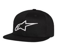 Alpinestars Men's Ageless Flat Men's Logo Hat Flat Bill Flex Back Baseball Cap (Pack of 1)