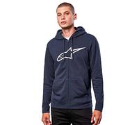 Alpinestars Men's Ageless II Fleece Hooded Sweatshirt, Dark Blue/Grey, L