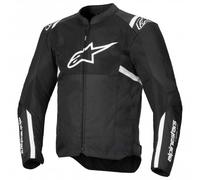 Alpinestars Men's Airflow Jacket - T-SPS AIR V2 Textile (Black/White)