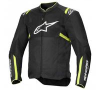 Alpinestars Men's Airflow Jacket - T-SPS AIR V2 Textile - Black/Yellow Fluo