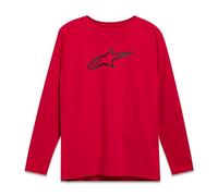 Alpinestars Men's Backhand Ls Csf Tee T-Shirt, Red, XL