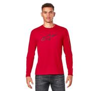 Alpinestars Men's Backhand Ls Csf Tee T-Shirt, Red, XL