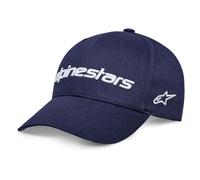 Alpinestars Linear Wordmark 2.0 Hat - Navy /White