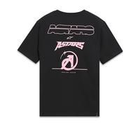 Alpinestars Men's Bold Type Back Csf Tee Undershirt, Black/White, XXL