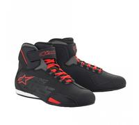 Alpinestars (Men's) Boots - Sektor Shoe (Black, BRIGHT RED)