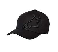 Alpinestars Men's Corp Shift 2 Flexfit Baseball Cap, Black, Large (Manufacturer Size:Large/X-Large)