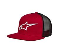 Alpinestars Men's Corp Trucker Baseball Cap, Red