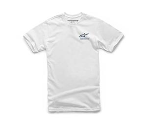 Alpinestars Men's End of The Road Tee T-Shirt, White, L