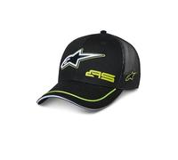 Alpinestars Men's Exceed Trucker Hat Baseball Cap, Black/Black, One Size