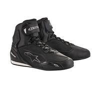 Alpinestars Men's Faster-3 Motorcycle Shoes, Black, 13.5