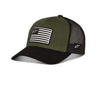 Alpinestars Flag Snapback Cap Green,Black