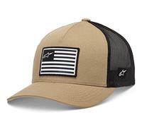 Alpinestars Men's Flag Snapback Trucker Hat Sand/Black