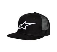 Alpinestars Men's Corp Trucker Baseball Cap, Black, One size