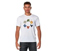 Alpinestars Men's Gambit Csf Tee T-Shirt, White, M