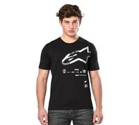 Alpinestars Men's Geografica Ss Csf Tee T-Shirt, Black, M