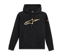 Alpinestars Men's Gilded Hoodie Sweatshirt, Black/Gold, XXL