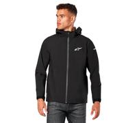 Alpinestars Men's Kascade Rain Jacket, Black/White, L