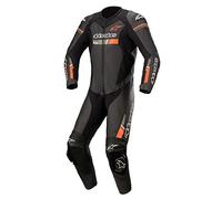 Alpinestars Gp Force Chaser 1 Pc Mens Race Leather Suit - Black Red Fluo XX Large