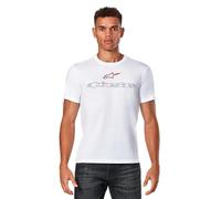 Alpinestars Men's Linear Trace CSF Tee T-Shirt, White, M