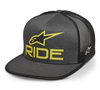 Alpinestars Ride 4.0 Trucker Cap Charcoal Black/Lime Charcoal Black,Lime