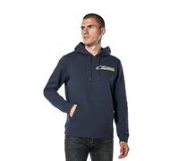 Alpinestars Men's Par Hoodie Hooded Sweatshirt, Marine, L