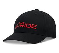 Alpinestars Ride 3.0 Fashionable Casual Wear Snapback Cap Black / Red