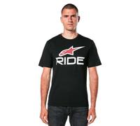Alpinestars Men's Ride 4.0 Csf Tee T-Shirt, Black/White/Red, XXL