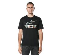 Alpinestars Ride 4.0 Camo Short Sleeve T-shirt Black L Men