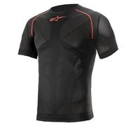 Alpinestars Ride Tech V2 Functional Shirt, black-red, size XS S