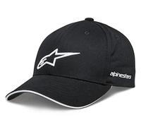 Alpinestars Men's Rostrum Hat Baseball Cap Snap Back Black/White