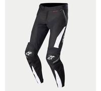 Alpinestars Mens Softshell Motorcycle Pants - T-SP R Drystar - Black/White