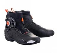 Alpinestars Men's SP-2 BOA Urban Casual Motorcycle Boots/Shoes (Black/White/Red)