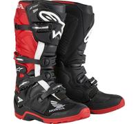 Alpinestars Men's Tech 7 Enduro Boots, Black/Bright Red, 13