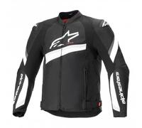 Alpinestars T-GP Plus R V4 Motorcycle Textile Jacket, black-white, size 2XL