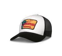 Alpinestars Hardware Trucker Cap Baseball Hat White Black