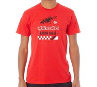 Alpinestars mens1037-72024Ahead Tee Short_Sleeve T-Shirt - red - S