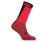 Alpinestars Merino 24 Bicycle Socks, black-red, size M for Men